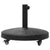 Outsunny Resin Umbrella Base: Wheeled Sunshade Stand with Brakes, 22.7kg Weight for Outdoor Stability, Round Design