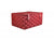 EXTRA LARGE RED PAPER ROPE HAMPER