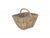 GREY RATTAN KINDLING BASKET