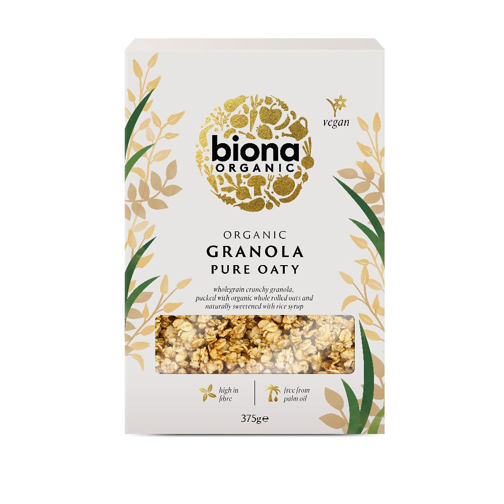 Biona Pure Oaty Organic Wholegrain Granola (375g)