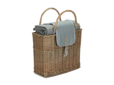 GREY CHILLER BASKET and PICNIC BLANKET