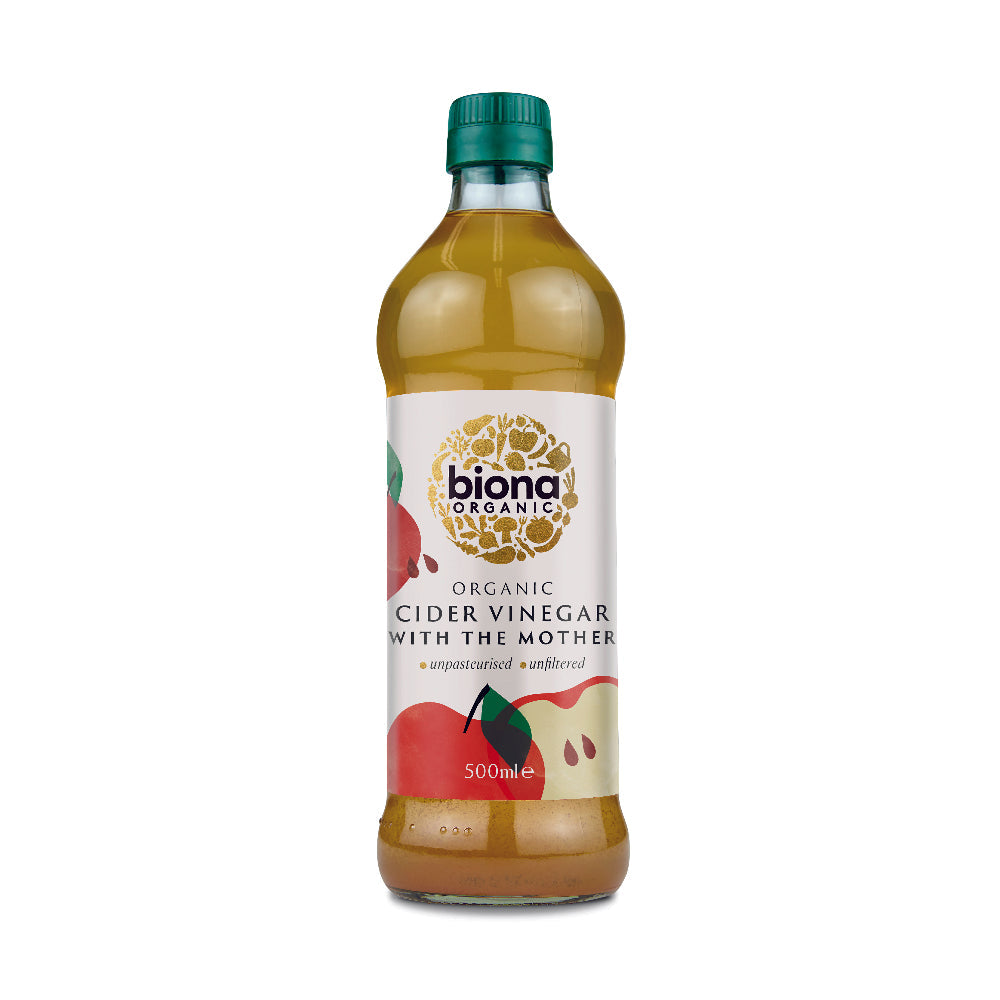 Biona Organic Unfiltered Cider Vinegar with Mother (500ml)