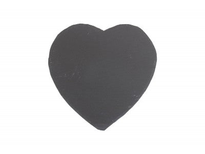 HEART-SHAPED SLATE CHEESE BOARD