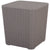 Outsunny 50L Outdoor Rattan-Effect Lift-Top Ice Cooler Table Grey