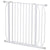 PawHut Wide Dog Safety Gate, with Door Pressure, for Doorways, Hallways, Staircases - White