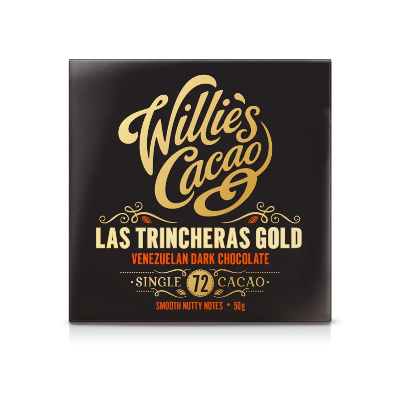 Willie's Cacao Las Trincheras Gold Venezuelan Dark Chocolate (50g)