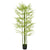 HOMCOM Asparagus Elegance: 155cm Artificial Fern Tree in Pot, Lifelike Foliage for Home Interiors & Exteriors