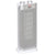 HOMCOM Electric Space Heater Freestanding Oscillating Ceramic Heater with 3 Adjustable Modes, Tip-Over and Overheat Protection, 1000W/2000W, White