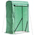 Outsunny Greenhouse Sanctuary: Zipper-Entry Plant Shelter for Verdant Nurturing, 100L x 50W x 150H cm, Emerald Green