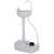 Outsunny Portable Outdoor Sink with Soap Dispenser, Towel Holder, HDPE Construction, White