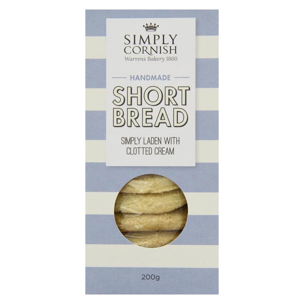 Simply Cornish Clotted Cream Shortbread (200g)