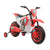 HOMCOM Kids' Electric Motorbike: 12V Ride-On with Training Wheels, Youthful Thrill for Ages 3-6, Red