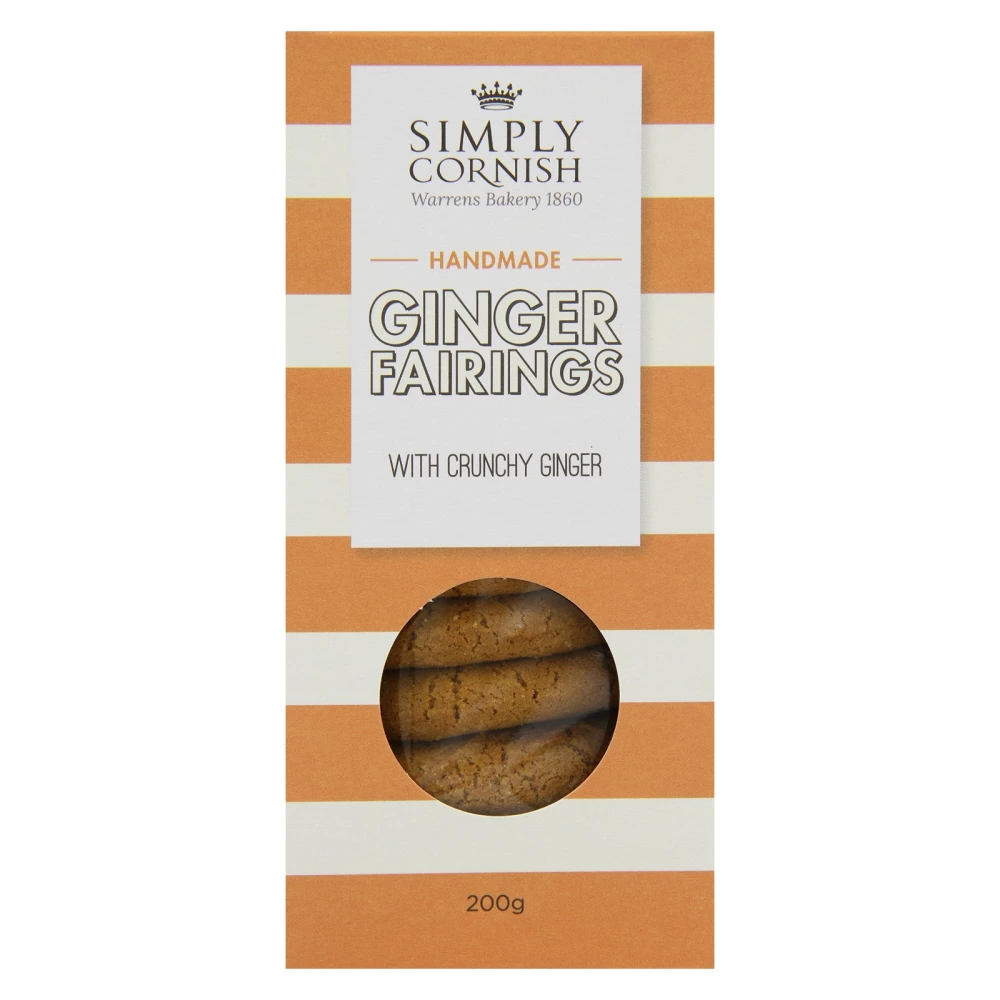 Simply Cornish Crunchy Ginger Farings (200g)