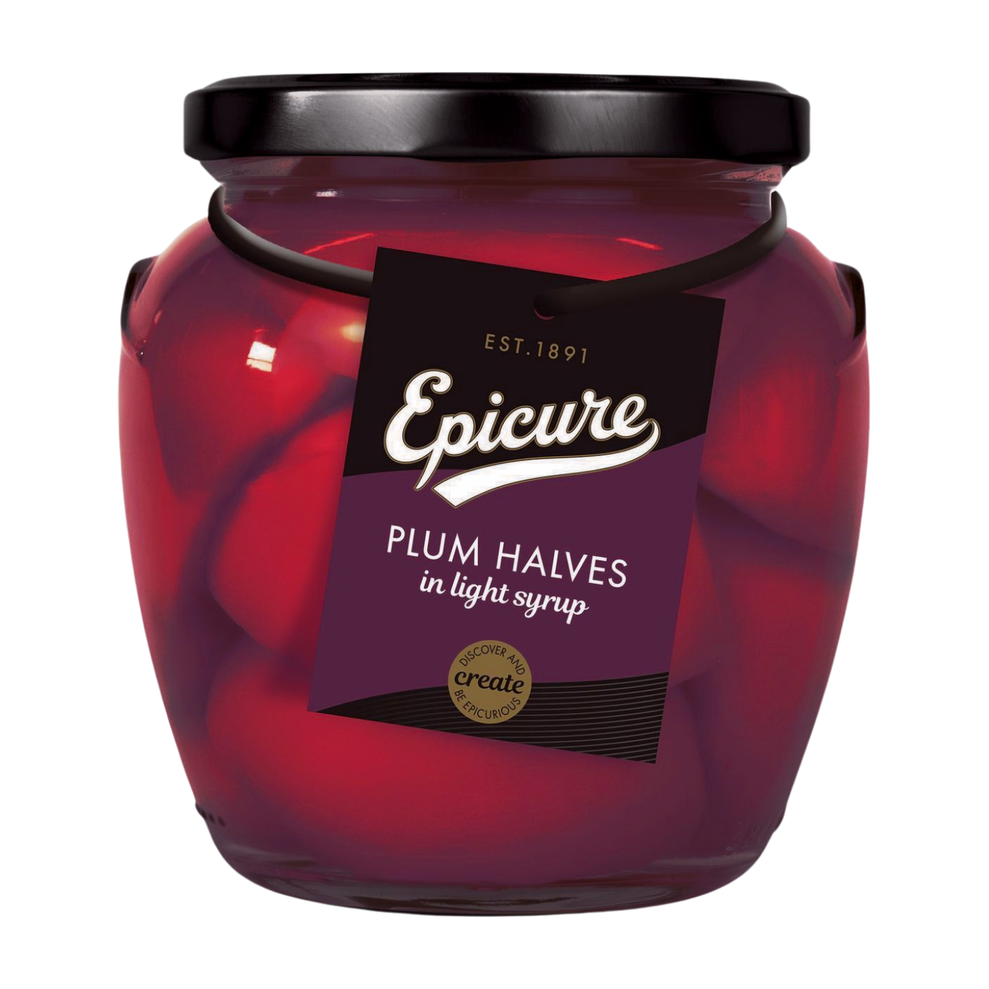 Epicure Plum Halves in Light Syrup (560g)