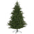 HOMCOM 6ft Artificial Christmas Tree with 2380 Tips, Metal Base, Realistic Hinged Xmas Tree, Easy to Assemble, Green