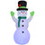 Outsunny 10ft Inflatable Snowman Christmas Decoration, with Accessories