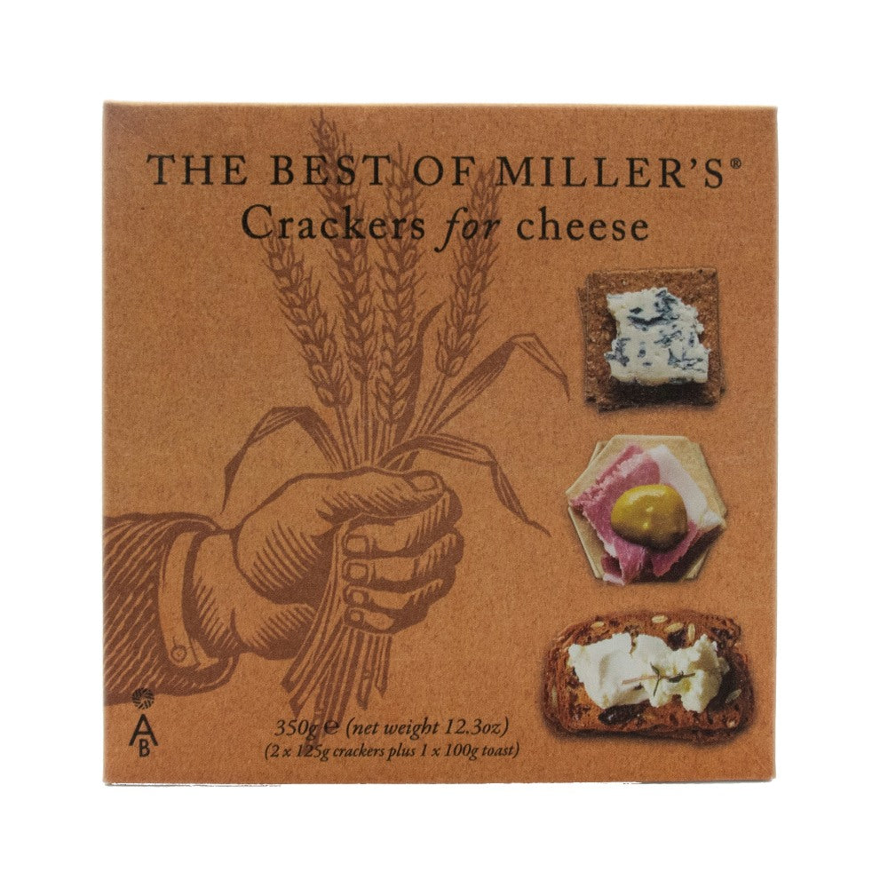 Artisan Biscuits The Best of Miller's Cracker Selection Box (350g)