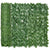 Outsunny Artificial Hedge Screen: Leafy Design for Garden Outdoor Indoor Décor, 3M x 1M, Deep Green