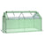 Outsunny Mini Greenhouse Portable Garden Greenhouse Metal Frame Growhouse with Large Zipper Windows for Plants, 180 x 92 x 92 cm