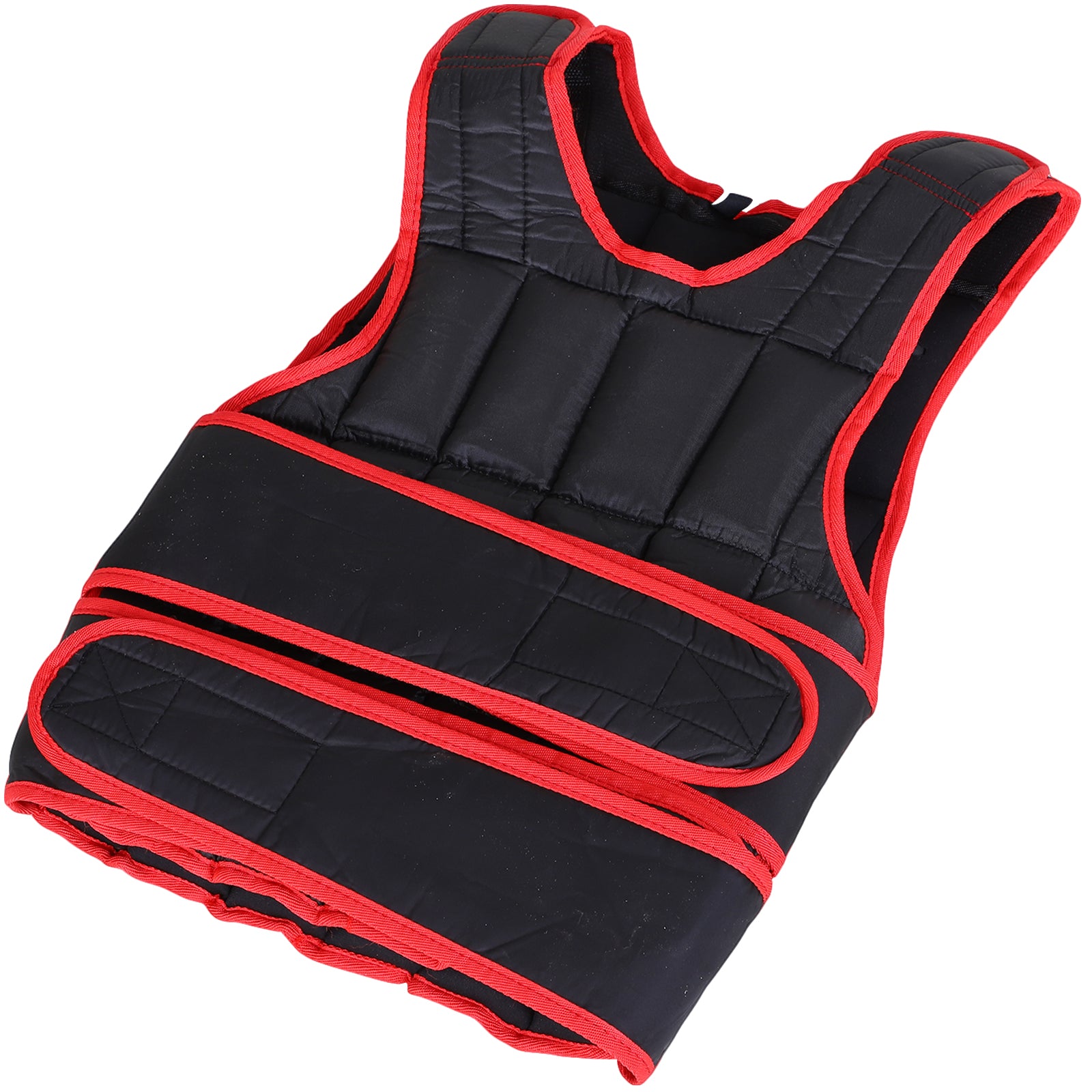 HOMCOM 10kg Adjustable Exercise Workout Metal Sand Weight Vest Red