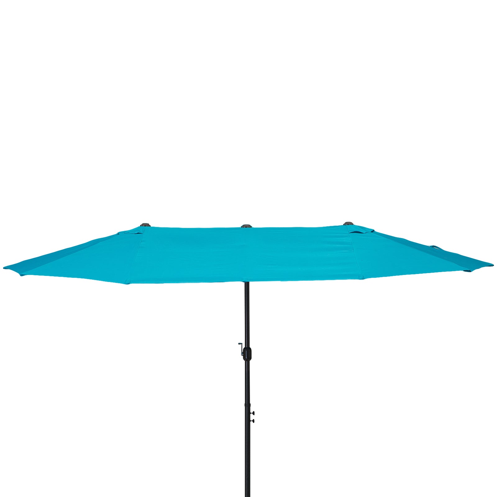 Outsunny 4.6m Double-Sided Patio Parasol Sun Umbrella-Blue