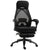 Vinsetto Mesh Office Chair: Reclining Lounger with Footrest, Adjustable High-Back & Headrest, Jet Black