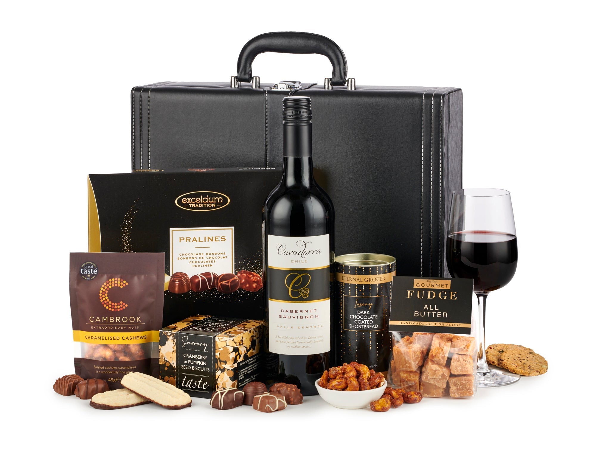 The Celebration Red Wine Suitcase