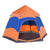 Outsunny Hexagon Pop Up Tent for Six, Portable Shelter for Camping, Festivals, Hiking, Family Use