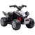 AIYAPLAY Honda Licensed Kids Quad Bike, 6V Electric Ride on Car ATV Toy with LED Light Horn for 1.5-3 Years, Black