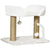 PawHut Kitten Climber: Indoor Cat Tree with Sisal Scratcher, Cosy Bed & Toy Balls, White Tower