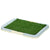 PawHut Portable Indoor Puppy Toilet Training Pad with Synthetic Grass, Leakproof Tray, 63 x 48.5cm