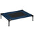 PawHut Elevated Pet Bed, Medium Size, Portable & Raised Cot for Dogs, Cats, Ideal for Camping, Blue