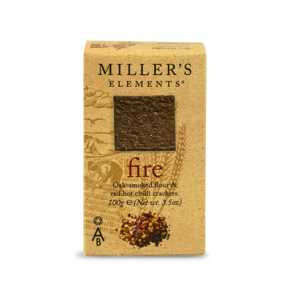 Artisan Biscuits Miller's Elements Fire Crackers (100g)