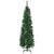 HOMCOM 5.5' Tall Pencil Slim Artificial Christmas Tree with Realistic Branches, 412 Tip Count and 21 Pine Cones, Pine Needles Tree, Xmas Decoration