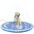 PawHut Splash Pad Sprinkler 170cm for Dogs, Non-slip Pet Bath Pool Water Play Mat, Outdoor Backyard Toy, Blue