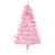 HOMCOM 6FT Pop-up Artificial Christmas Tree Holiday Xmas Holiday Tree Decoration with Automatic Open for Home Party, Pink