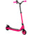 HOMCOM Electric Scooter, 120W Motor E-Scooter w/ Battery Level Display, 2 Adjustable Heights, and Rear Brake, Suitable for 6+ Years Old, Pink