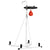 HOMCOM Free-Standing Speed Bag Boxing Platform Punch Bag Fitness Station Stand