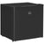 HOMCOM 46L Table Top Fridge, Counter Top Fridge with Chiller Box, Adjustable Temperature, Reversible Door, Mini Fridge