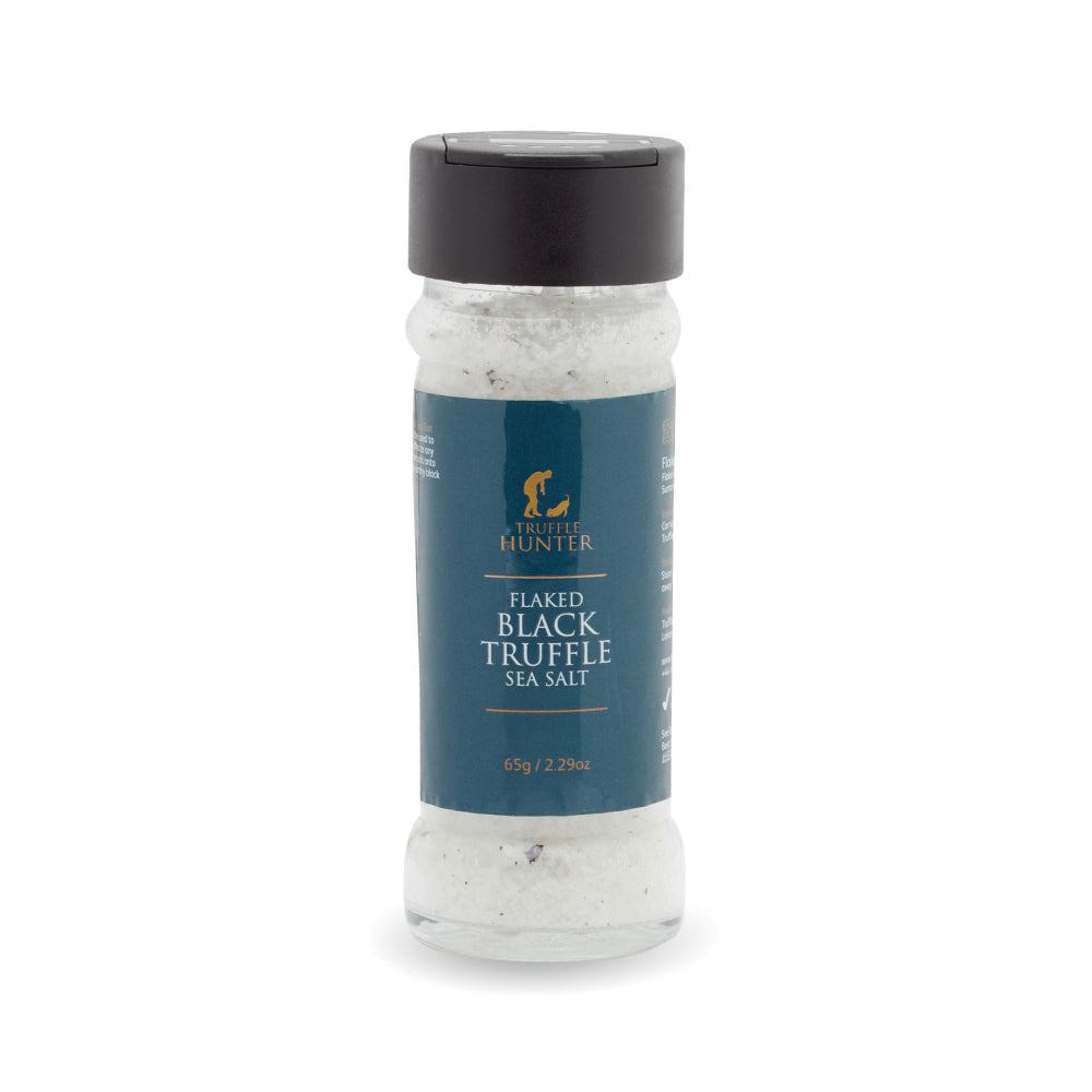 TruffleHunter Flaked Black Truffle Sea Salt Shaker (65g)