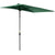 Outsunny Semi-Circular Balcony Sunshade: Crank Handle, 2.3m Span, Verdant Green (Base Excluded)