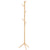 HOMCOM Eight-Hook Wooden Coat Rack - Natural