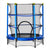 HOMCOM Junior Trampoline with Safety Net, Indoor/Outdoor Bouncer for Kids 3-10 Years, Blue