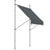 Outsunny 2 x 1.2m Retractable Awning, Free Standing Patio Sun Shade Shelter, UV Resistant, for Window and Door, Dark Grey