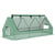 Outsunny Compact Polytunnel: Walk-In Greenhouse with Roll-Up Door & Vents, 240x90x90cm, Green