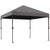 Outsunny 3 x 3(m) Pop Up Gazebo, 1 Person Easy up Marquee Party Tent with 1-Button Push, Adjustable Straight Legs, Stakes, Ropes,