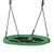 HOMCOM 40 Inch / 100 cm Tree Swing Round Kids Nest Swing Seat Adjustable Rope for Outdoor Backyard Garden Play Activity Green