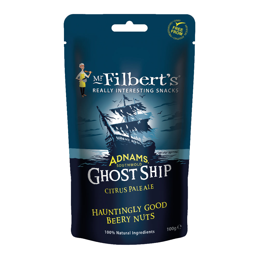 Mr Filbert's Adnams Ghost Ship Beer Peanuts (100g)