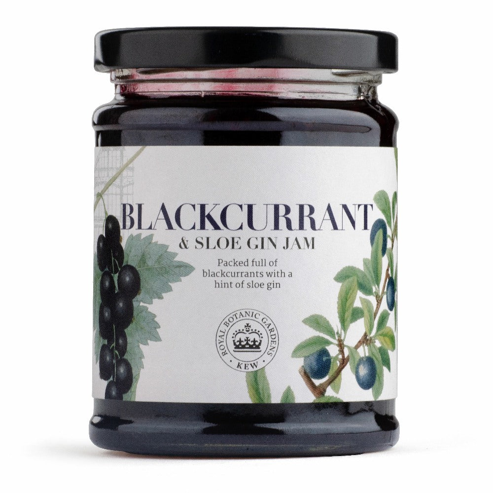 RBG Kew Blackcurrant & Sloe Gin Jam (340g)