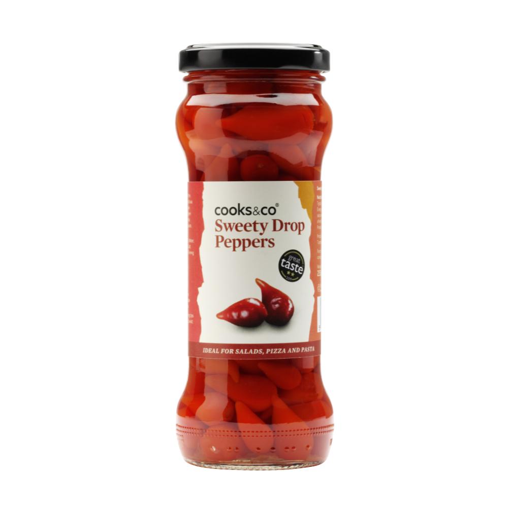Cooks & Co Sweety Drop Red Peppers (235g)